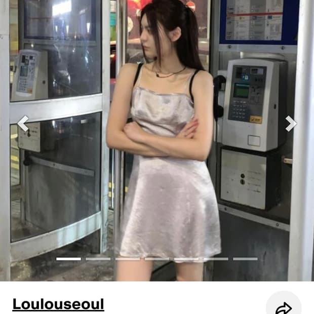 루루서울 메탈 원피스