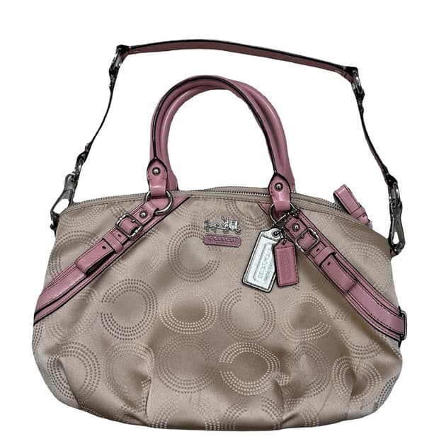 COACH 매디슨 옵아트 소피아 사첼백