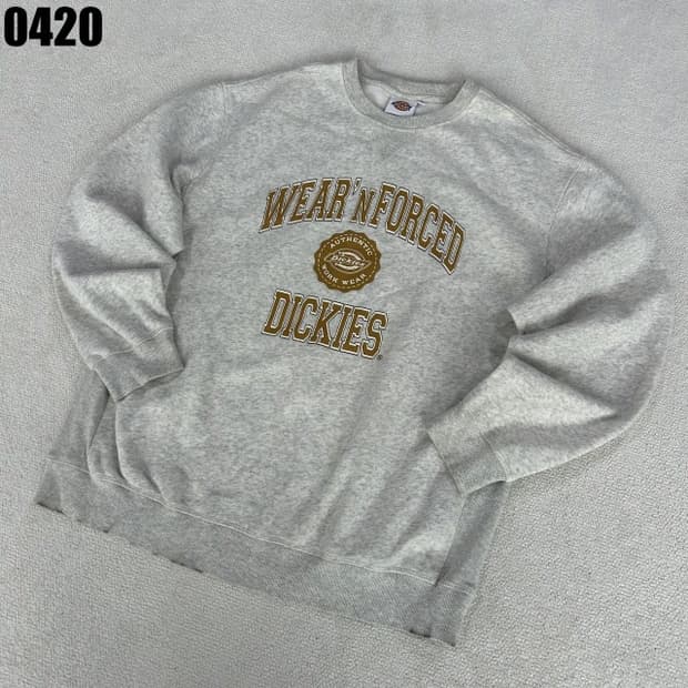 디키즈 WEAR'N'FORCED 맨투맨 티셔츠 XL