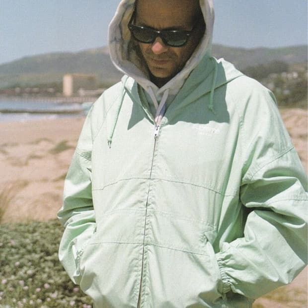 M-L 슈프림 코튼 바람막이 민트