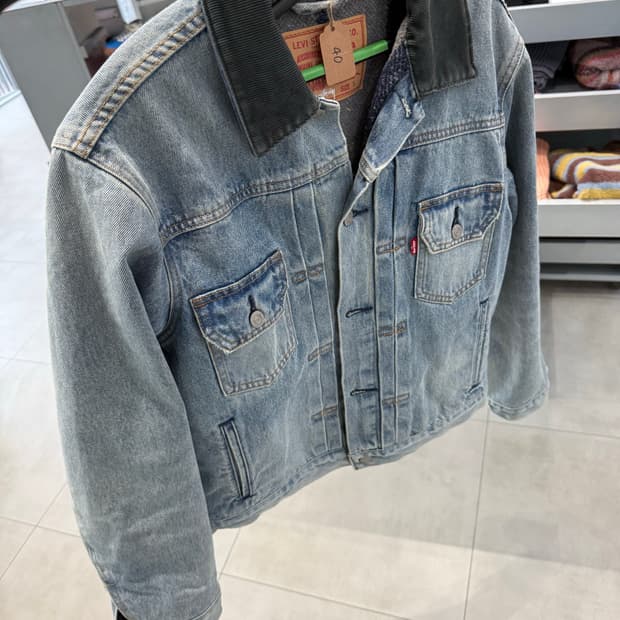 [S] 스투시 리바이스 트러커