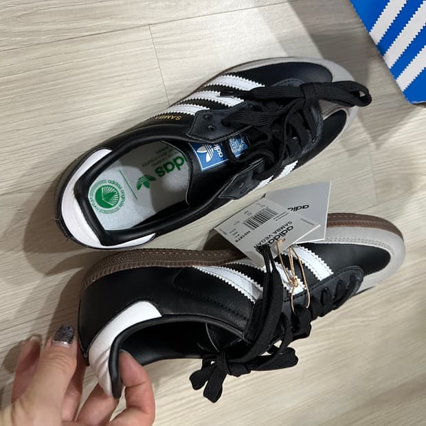 삼바 비건 블랙 230 새상품
