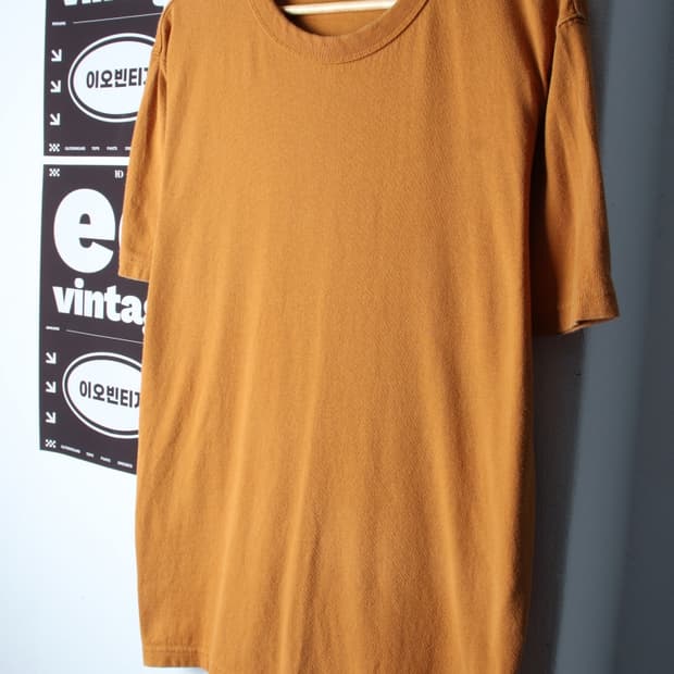 (XL-2XL) 유니클로 반팔 티셔츠 빅사이즈 U라인 무지-H34607