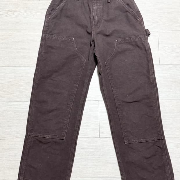 칼하트 더블니 브라운 b136 dkb 32x30