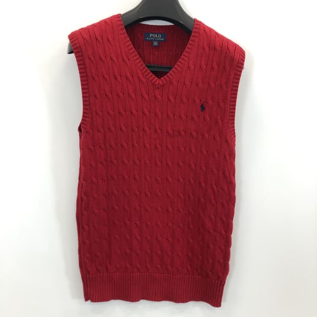 폴로 랄프로렌 케이블 니트베스트 55-66 