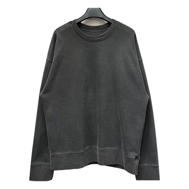 어텐션로우 오버핏 피그먼트 맨투맨 2XL급