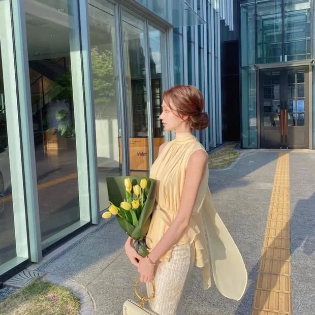 라벨르블랑 플로망 스커트