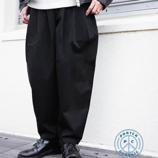 PORTER CLASSIC 사치모 팬츠 S