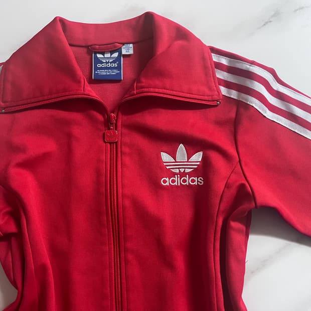 아디다스 유로파 희귀 빨강 져지