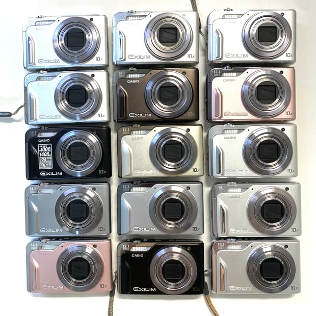 카시오 엑슬림 EX-H15 디지털 카메라