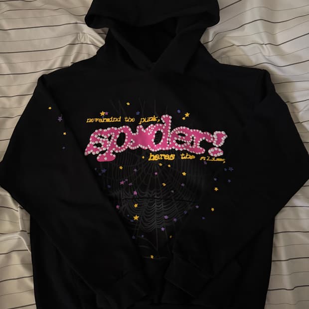 스파이더 후드티