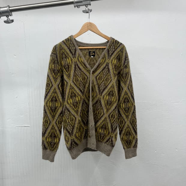 [M] NEEDLES MOHAIR CARDIGAN