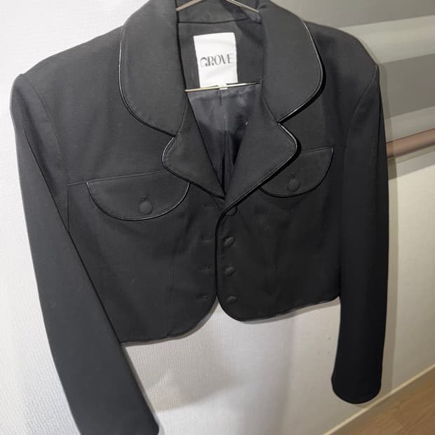 그로브 크롭 자켓
