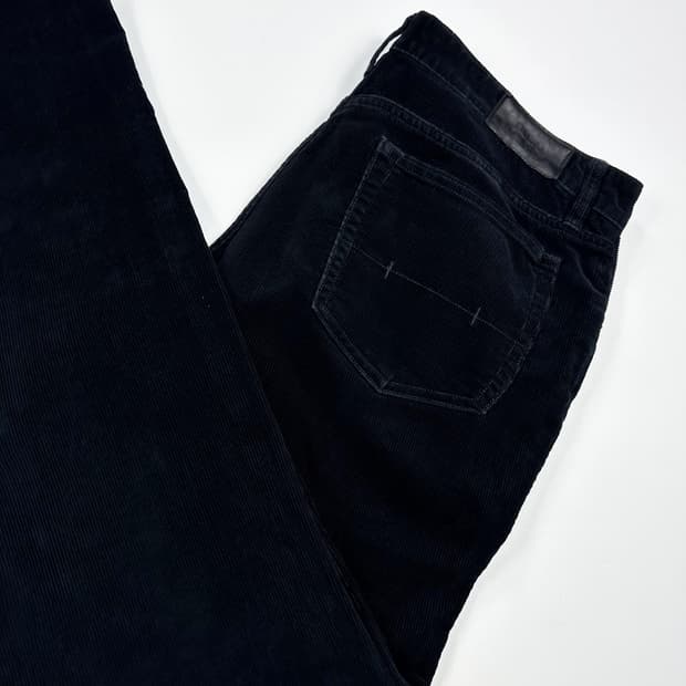 폴로 랄프로렌 클래식 블랙 코듀로이 팬츠 (34인치)