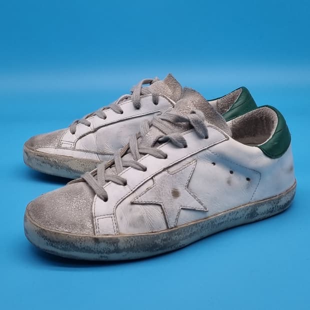 O 골든구스 슈퍼스타 그린탭35  220