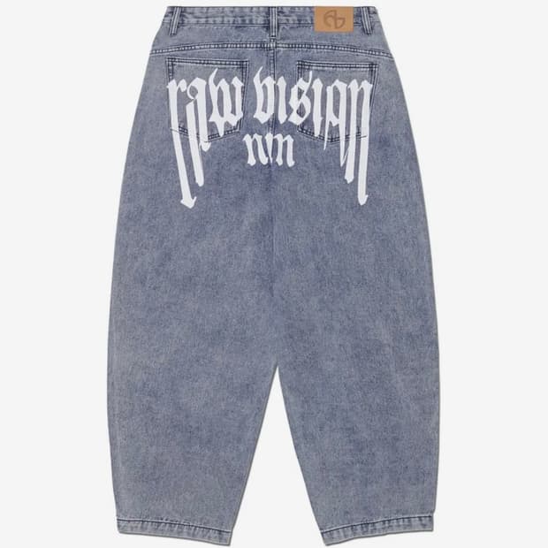 노매뉴얼 raw vision denim pant 로비전 데님 청바지