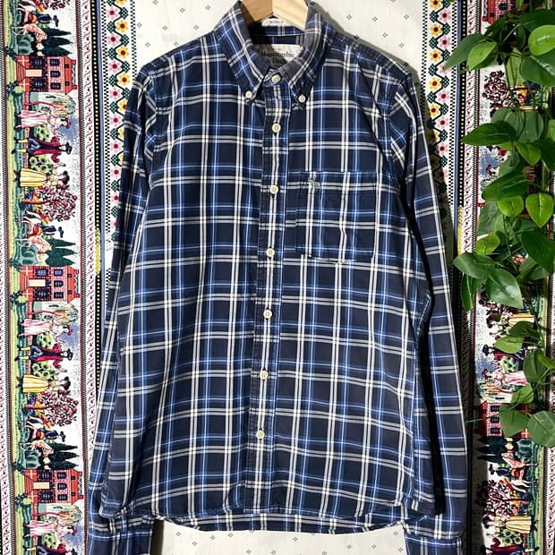 아베크롬비 체크셔츠 