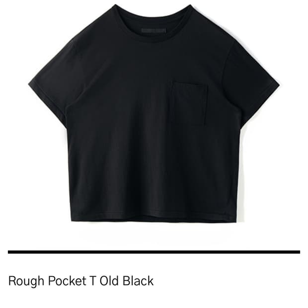 Htae Rough Pocket T (black 1)