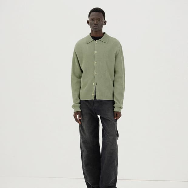 [4] 오라리 24FW 페이디드 헤비 데님 와이드 페인터 포켓 잉크블랙