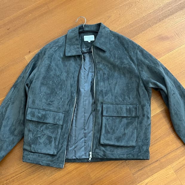 커스텀어클락 스웨이드 블루종