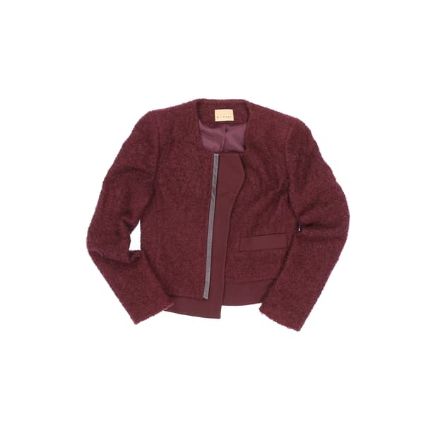 91 미샤 여성 트위드 자켓 0413M