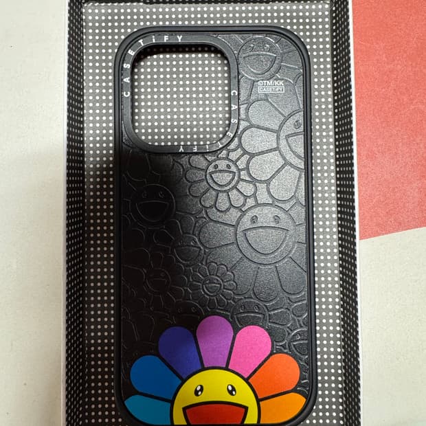 CASETiFY 무라카미 다카시 콜라보 아이폰 15pro 케이스