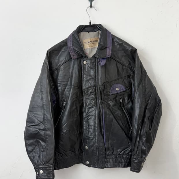 90s DIMAGGIO 레더 봄버