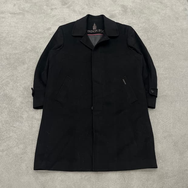 100 런던포그 캐시미어 미니멀 롱코트