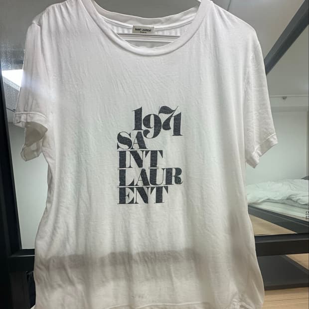 국문탭) 생로랑 1971 티셔츠