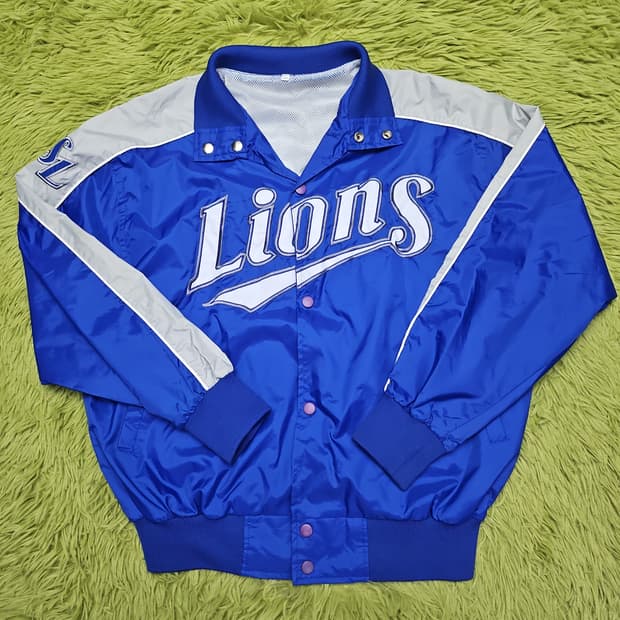 삼성 라이온즈 올드스쿨 야구 점퍼 (95)