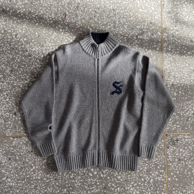 올드 스투시 드라이버 니트 - 2000ss 