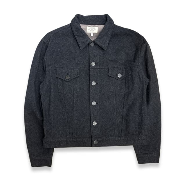 90s Armani jeans 울 트러커 자켓 XL