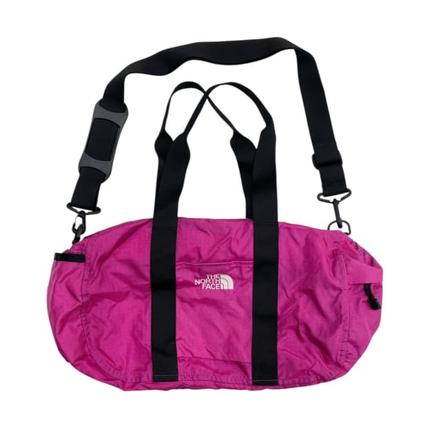 노스페이스 y2k 핑크 보부상 더플백 3way