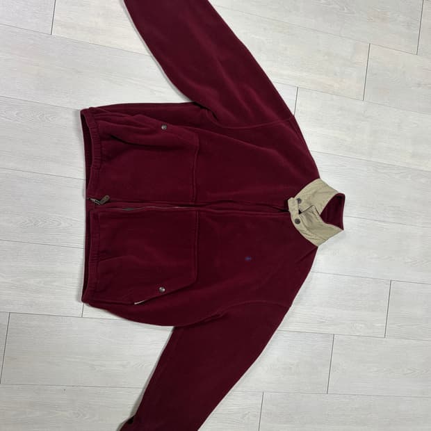 90s polo rl fleece swing top jacket