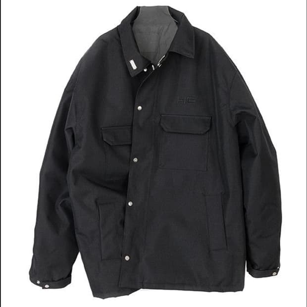엘리엇에밋 HELIOT EMIL  워커 자켓 블랙48