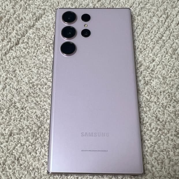 (자급제/s급) 갤럭시s23울트라 512gb 라벤더