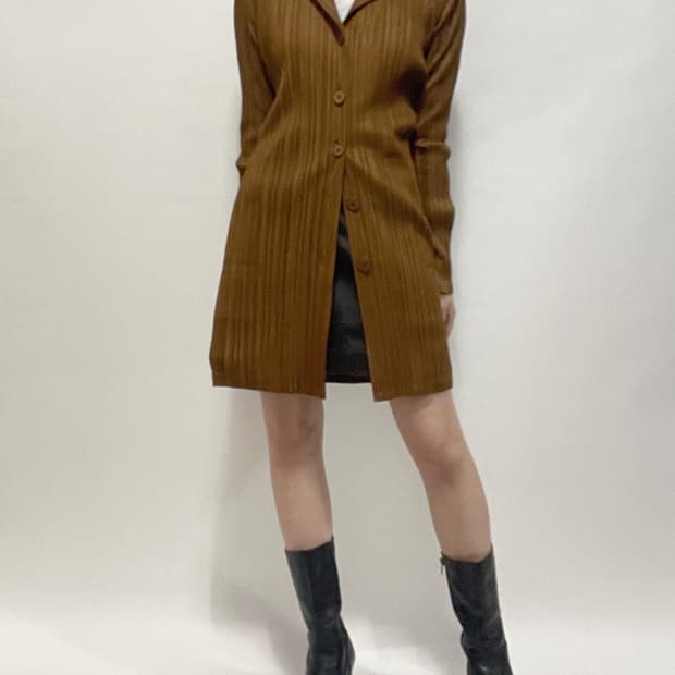 이세이 미야케  플리츠 플리즈 탑