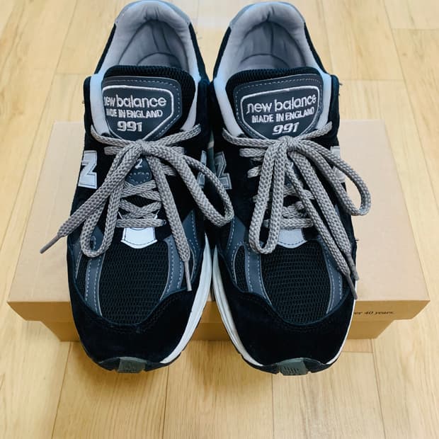 [265] 뉴발란스 991v2 메이드 인 UK 블랙