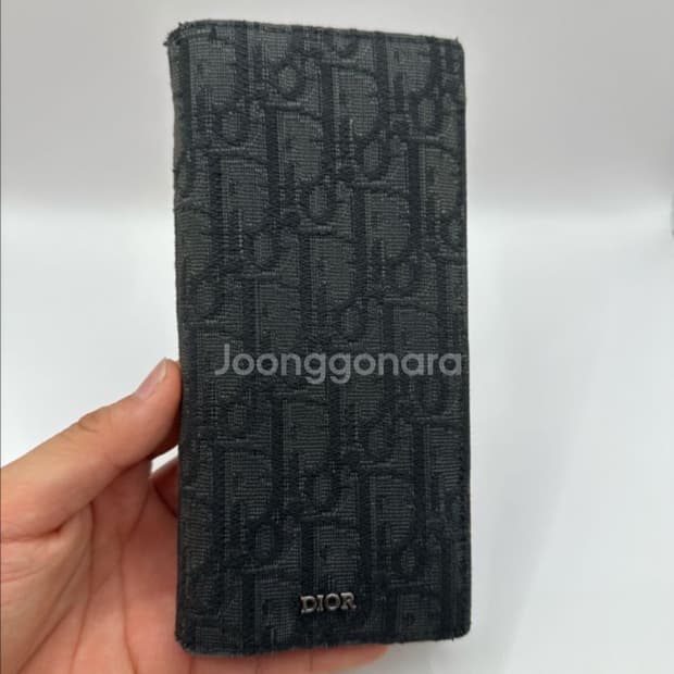 디올 오블리크 장지갑