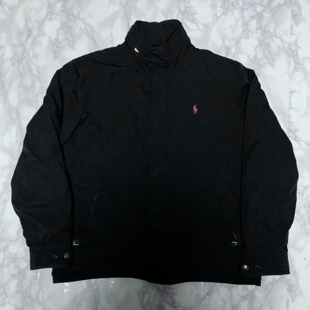 폴로 랄프로렌 패디드 자켓 남성용 블루종