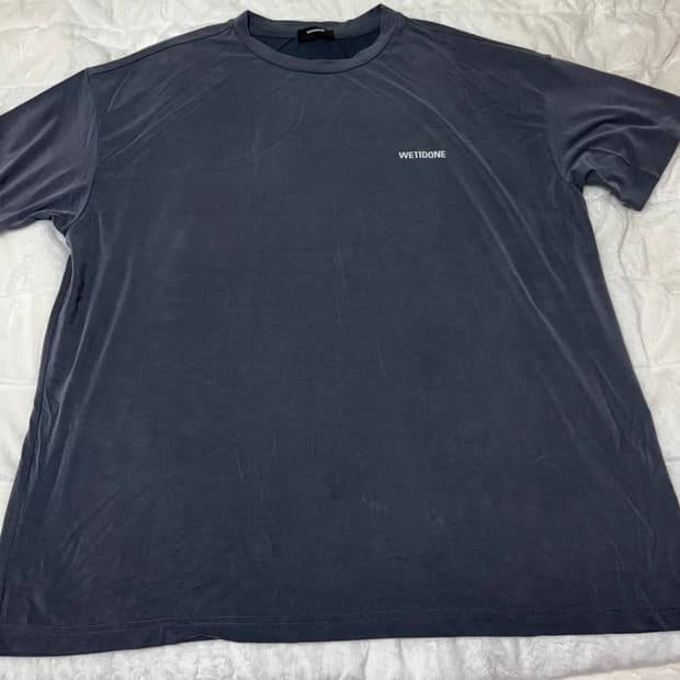 We11done 웰던 모달 반팔 티셔츠 다크그레이 / L