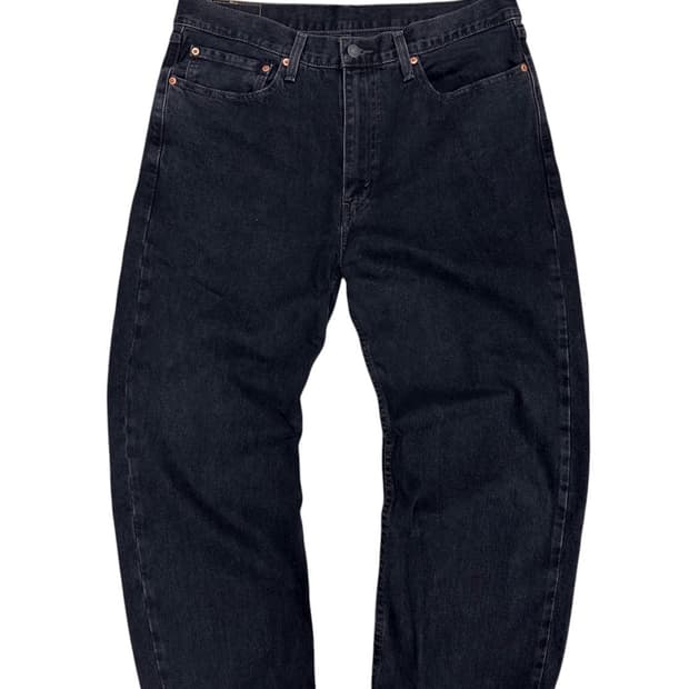 리바이스 565 97 흑청 데님팬츠 (34) 