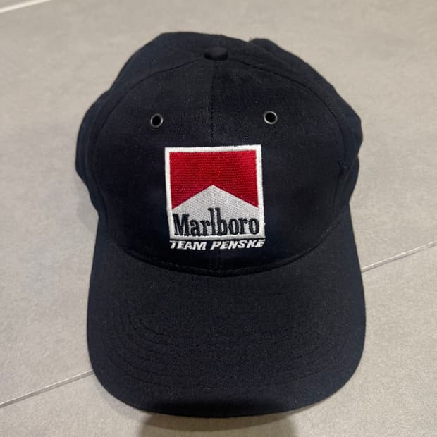 빈티지 Marlboro 레이싱팀 모자