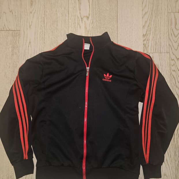 아디다스 파이어버드 져지 검빨 L