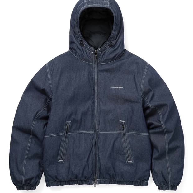 Denim Down Puffer Jacket 디스이즈네버댓 다운 자켓