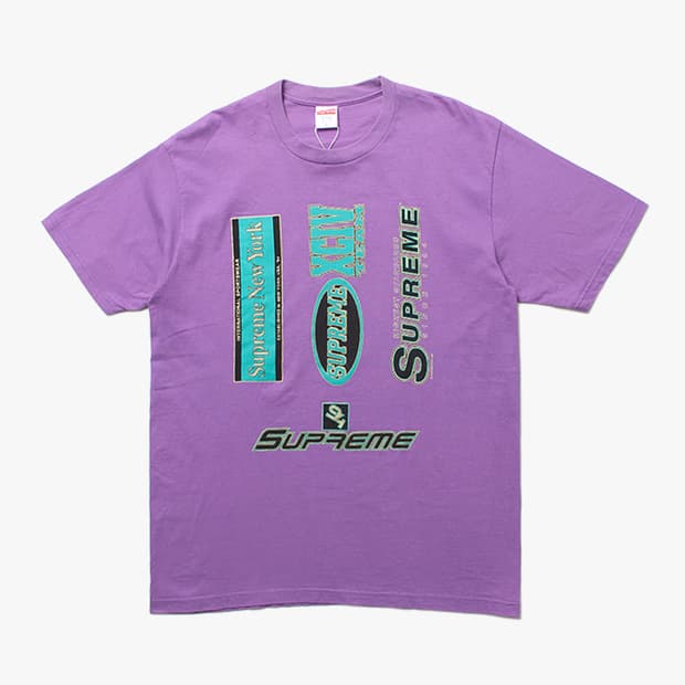  SUPREME "Purple T-Shirts"