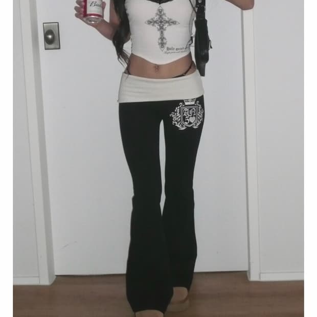 새상품) 엔젤넘버555 부츠컷 레깅스