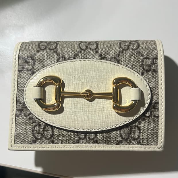 구찌 홀스빗 1995 반지갑 정품