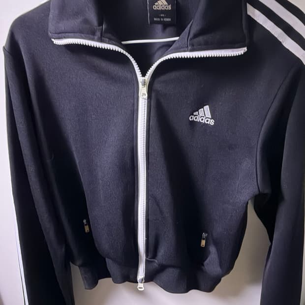 아디다스 크롭 져지