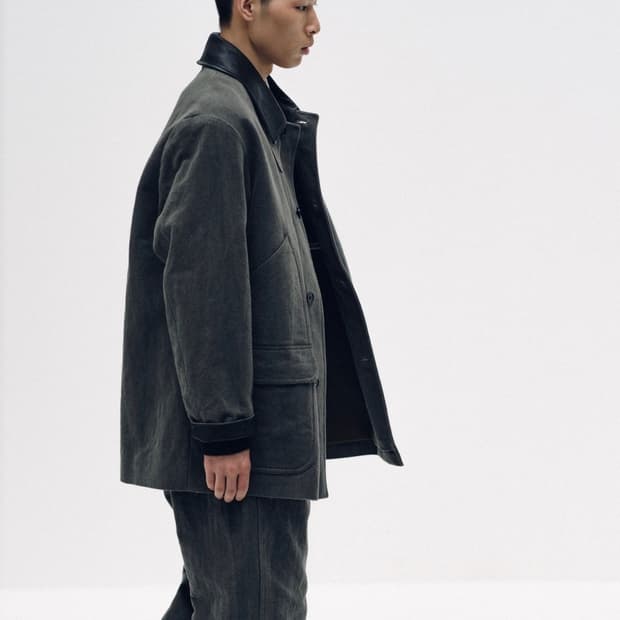 캡틴 선샤인 Cotton Hemp Work Coat (Sumi) / 2회